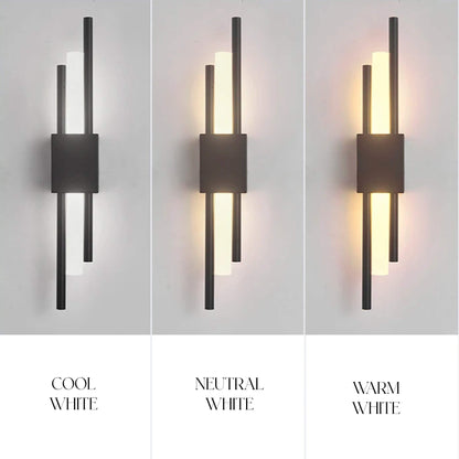 Glitch Wall Light • Gold • Wall Wired •