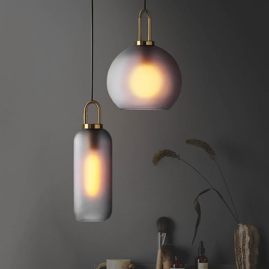 Smoked Loft Ceiling Pendants